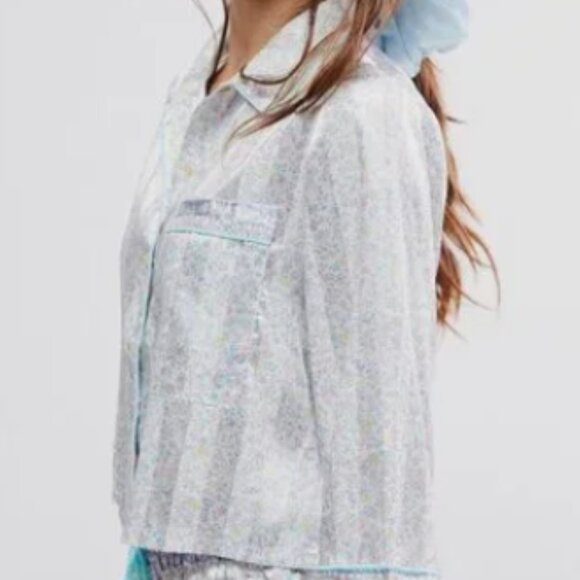 NWT Free People Pillow Talk PJ Set / Ivory Combo - Picture 3 of 5